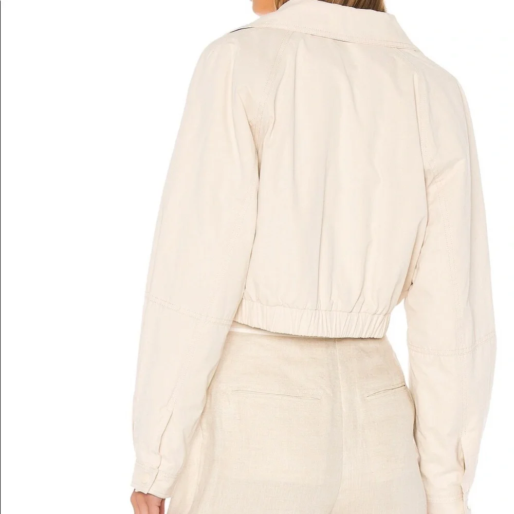 Revolve L’Academia The Chiara Jacket, Beige Size S - Picture 3 of 7